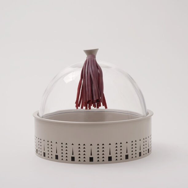 Najd Collection La Mesa Food Server, 24 cm Diameter, 22 cm Height image number 0