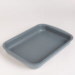 Alberto dark grey granite oven tray set 2 pcs image number 3