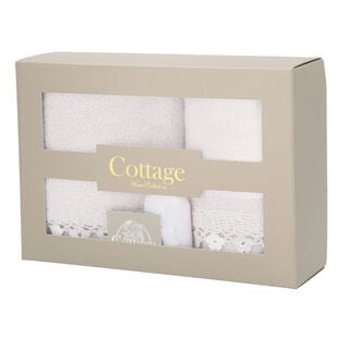Cottage Cotton Gift Box Purple 