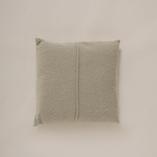 Mohair white woven pillow 45*45cm