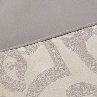 Cottage damask grey 3pcs full size comforter set 160*220cm
