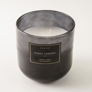 هومز شمعة في وعاء زجاجي برائحة ساني سانغريا، 15*15.5سم