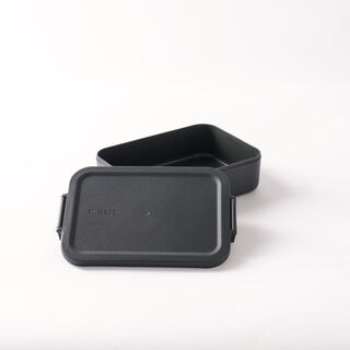Brabantia lunch set include soup mug & medium box 13.5*30.5*13cm dark gray