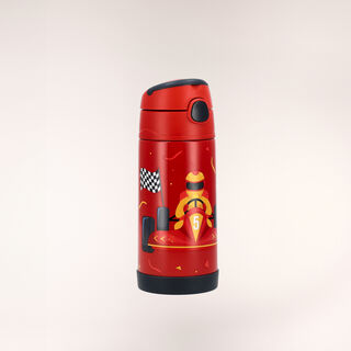 Race print stainless steel water bottle 350ml