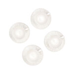Green white English coffee cups set 8 pcs image number 2