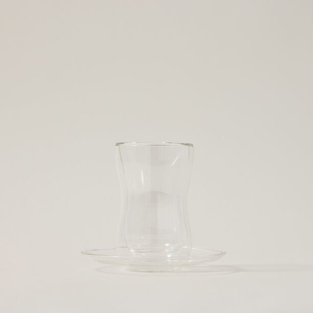 Arabic Tea Cup Double Wall Set 12 Pieces image number 2