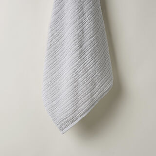 Boutique Blanche jacquard cotton bath towel, beige, 140*70cm
