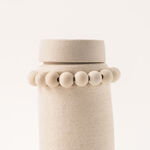 Selah off white stoneware decorative piece image number 0