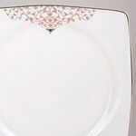 La Mesa gold bone porcelain dinner set 85 pcs image number 8