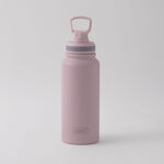 ألبرتو قارورة رياضية مزدوجة الجدار من ستانلس ستيل، وردي 800مل image number 1