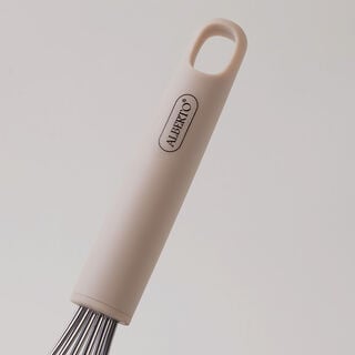 Alberto stainless steel whisk 30*7*7cm, cream