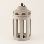 هومز فانوس ديكور خارجي بالطاقة الشمسية، رمادي image number 0