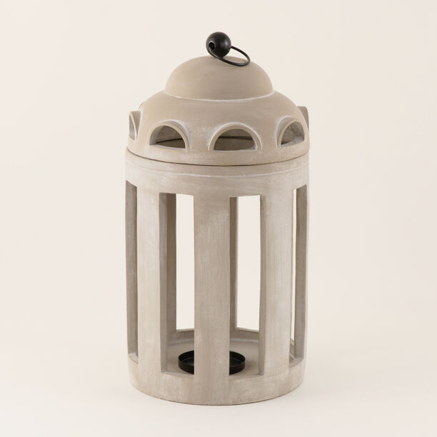 هومز فانوس ديكور خارجي بالطاقة الشمسية، رمادي image number 0