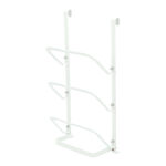Alberto White Coated Over The Shelf Pot Cover Holder image number 0