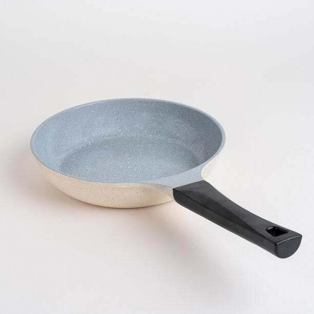 Lahoya 17 piece granite cookware set cream colour image number 8