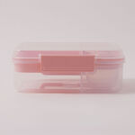 Alberto plastic salad bowl, pink 16.8*18.1*8.4cm image number 0