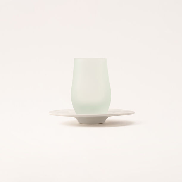 Safa'a white porcelain 12 tea set cup image number 1