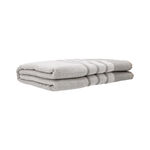 Cottage Bath Sheet Towel Indian Cotton 100x150 Gray image number 1