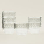 Dallaty 6pcs glass coffee cup set image number 5