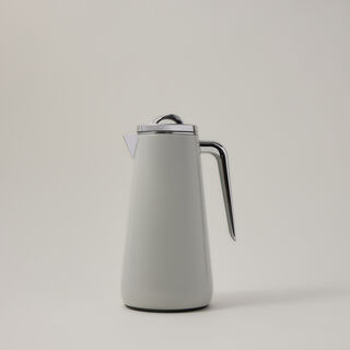 Dallaty Eve set of 2 steel vacuum flask grey & chrome