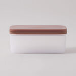 ألبرتو قالب مكعبات ثلج سيليكون 186 مكعب 22.1*11.9*9.4سم، وردي image number 0