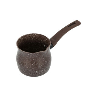 Alberto Granitic Coffee Pot W/Handle Brown Color