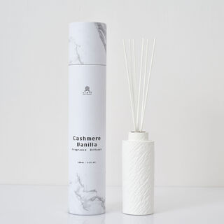 Diffuser 100ml cashmere vanilla fragrance in white