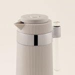 دلتي دلة بلاستيك 1 لتر، بيج image number 2