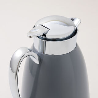 Dallaty grey steel vacuum flask