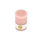 Pillar Candle Rustic Pink image number 1