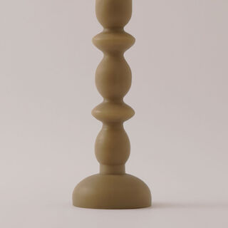 Homez Soya Wax Fade Candle, Beige 9*29Cm