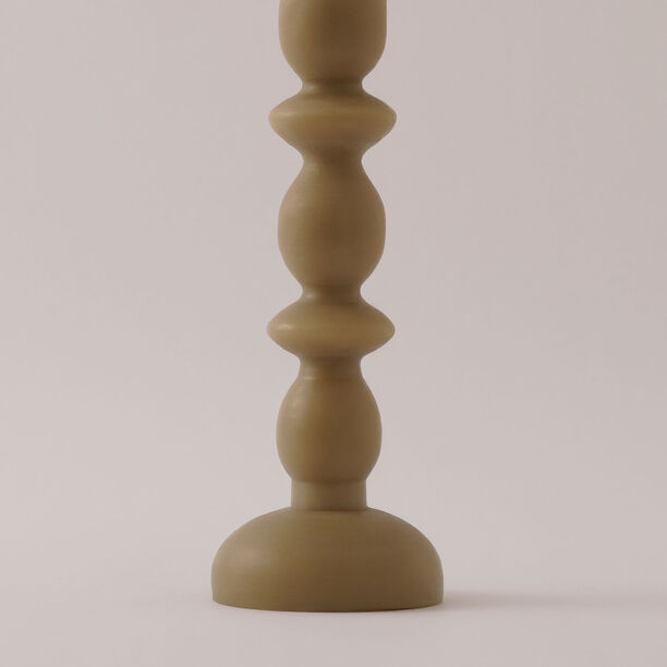 Homez Soya Wax Fade Candle, Beige 9*29Cm image number 2