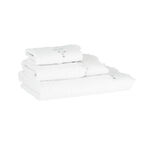 Scalloped Embroided Border Bath Towel White 100% Cotton 70*140 cm image number 3