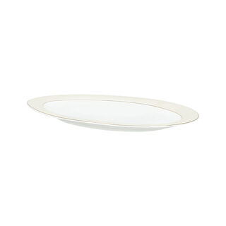 La Mesa metalic beige bone porcelain dinner set 85 pcs