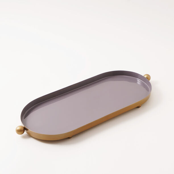 Dallaty steel tray, gold 43*15*3cm image number 0