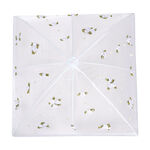 Chef Classics Fold Able White Food Cover With Roses image number 2