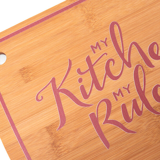 Alberto Bamboo Cutting Board Pink Color image number 2