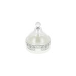 Dallaty white porcelain date bowl with lid 12.6*12.6*14 cm image number 1