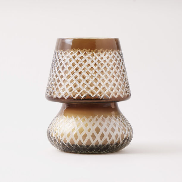 Homez scented glass jar candle 10*12.7cm image number 1