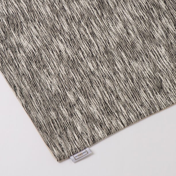 100% Cotton Textured cushion cover Black 45x45cm image number 1