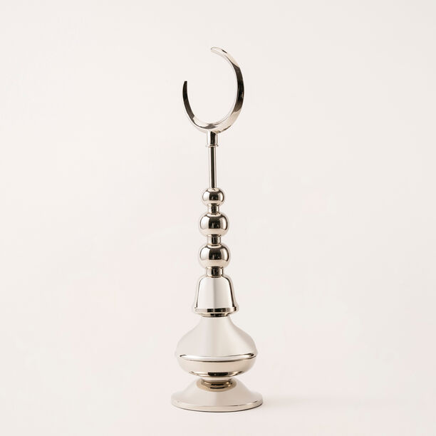 Silver metal Ramadan decoration 17*17*66 cm image number 0