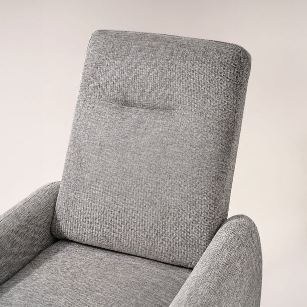 Cottage push back recliner casey gray 73*92*100cm image number 2