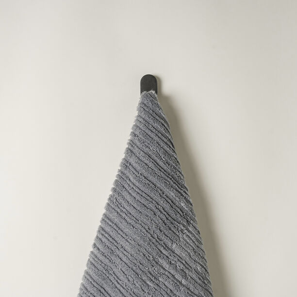 Boutique Blanche jacquard cotton hand towel, blue, 100*50cm image number 1