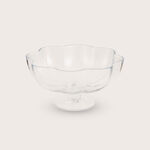 La Mesa Glass Medium Fruit Bowl, Transparent image number 1