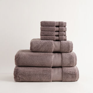 Boutique Blanche Dark Grey Microcotton Bath Towel, 140*70 Cm
