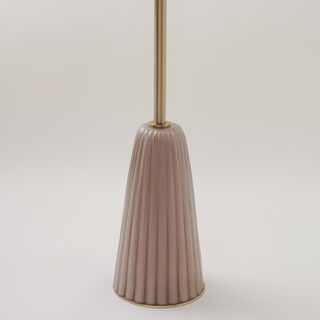 Homez marble side table 30*64cm, pink