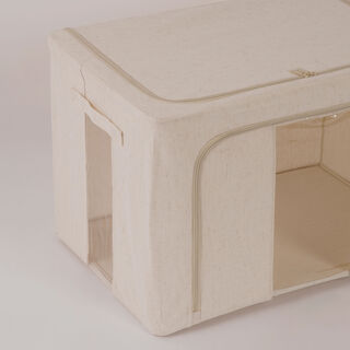 هومز منظم ملابس كبير بوليستر، بيج 62*20*44 سم