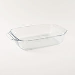 Pyrex Clear Rectangular Glass Roaster Classic, 2L, 31 Cm image number 1