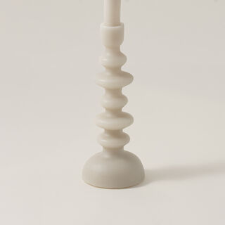 Homez Forming Candle 9.5*32Cm Soy Wax, Beige