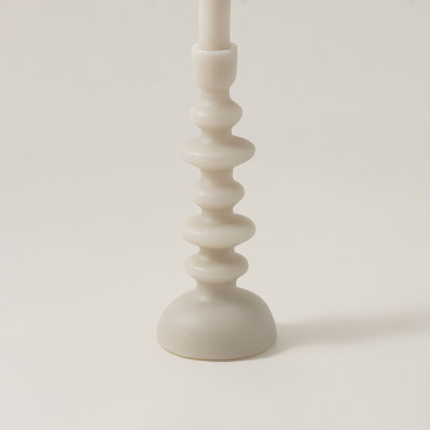 Homez Forming Candle 9.5*32Cm Soy Wax, Beige image number 1